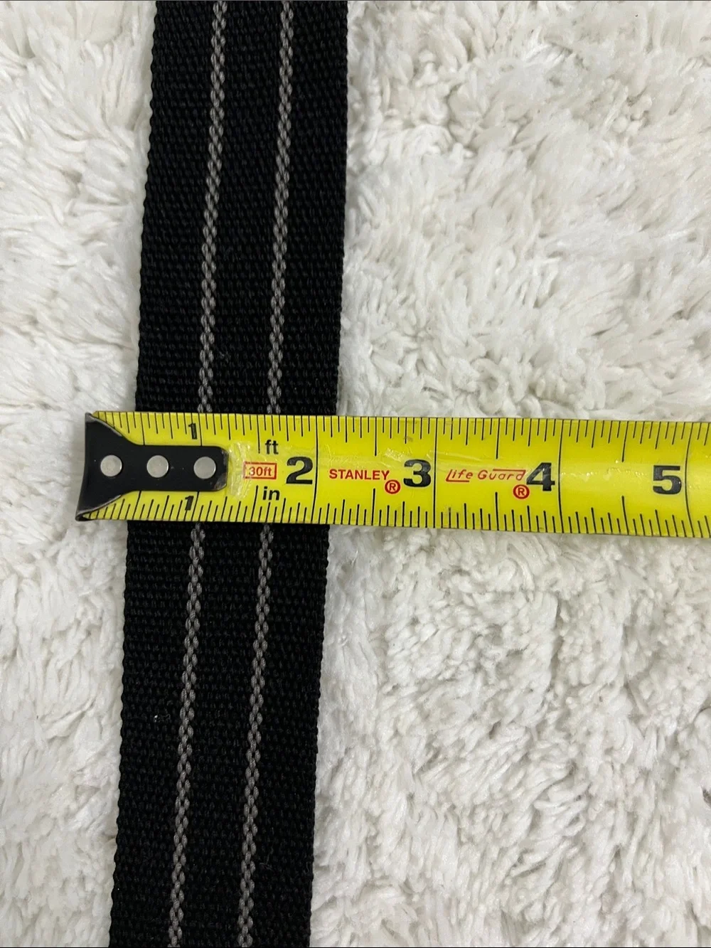 Black men’s canvas Belt